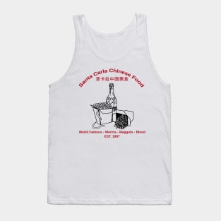 Santa Carla Chinese Food Tank Top